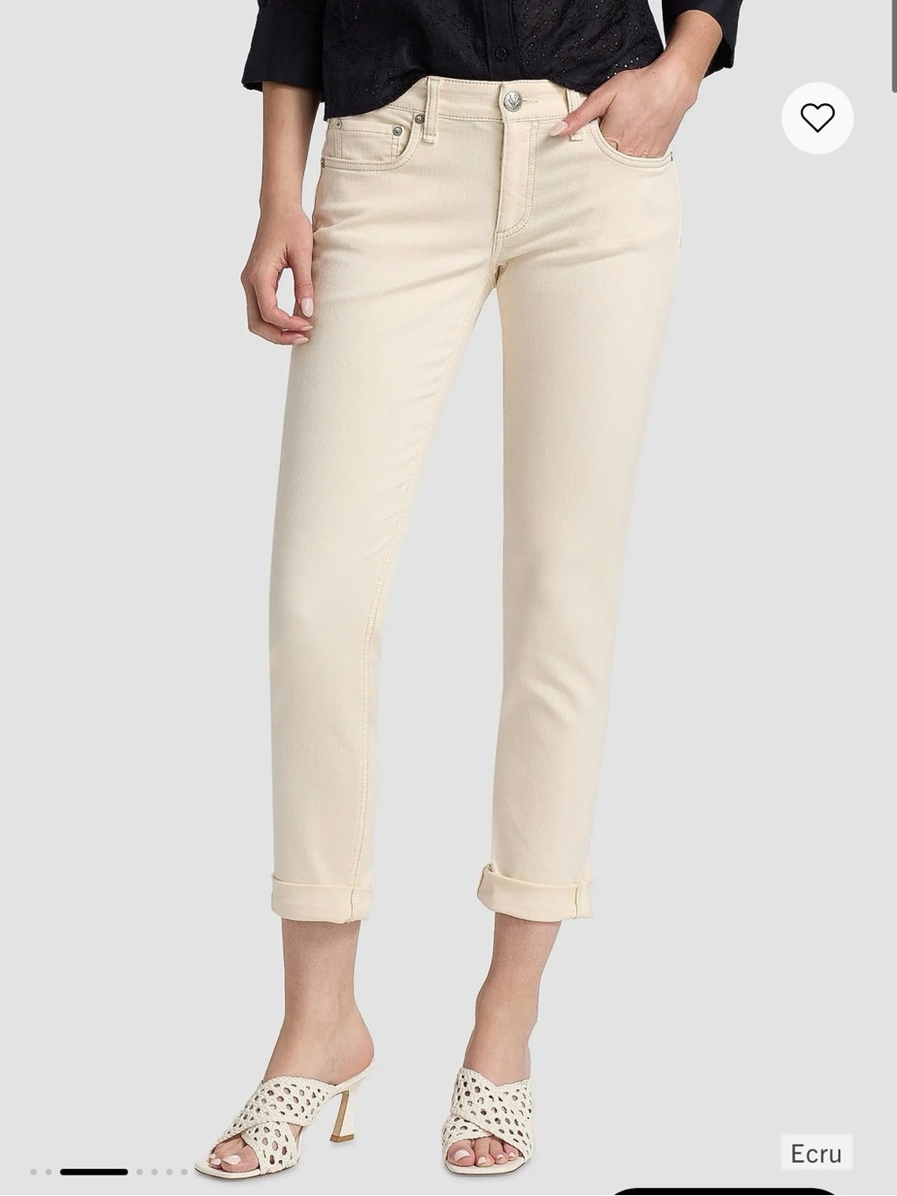 Rag & Bone Women’s Straight Jeans.